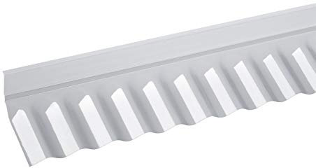 Wandanschluss Sinus 76/18 für Wellplatten, Maueranschluss
