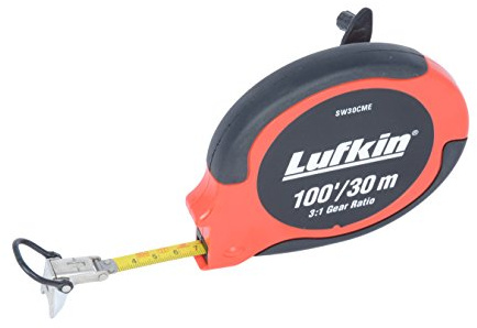 Lufkin SW30CM 30m/10mm Speedwinder Maßband mit 3:1 Übersetzungverhältnis