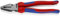 Knipex Pinza Universale Tipo Forte Bonderizzata Nera, Rivestiti in Materiale Bicomponente, Incorporato per Agganciare Una Protezione Anticaduta 225 Mm (Confezione Self-Service/Blister) 02 02 225 T Bk