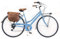 Via Veneto by Canellini Damen-Citybike im Vintage-Stil, aus Stahl, hellblau
