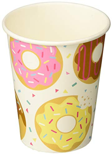 Creative Convertting Colourful Donuts Paper Cups - 8 Pcs
