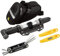Topeak Deluxe Cycling Accessory Kit, includes Mini Pump/Multi-tool/Tyre Levers/Saddle Bag