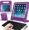 FINDING CASE ipad mini 1 2 3 4 5 Case for kids with Wireless Bluetooth Keyboard- Kids Shock Proof Handle Case for iPad Mini,Mini 5 (2019),Mini 4,iPad Mini 3rd Generation,Mini 2 Tablet purple