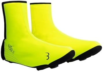 BBB Unisex BBB Cycling Fahrrad berschuhe WaterFlex 3 0 fur Herren und Damen Regenschutz Wasserdicht Ubers, Neongelb, 37 38 EU