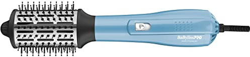 BabylissPRO Nano Titanium Professional 2.5 Hot Air Dryer Brush For Styling And Drying