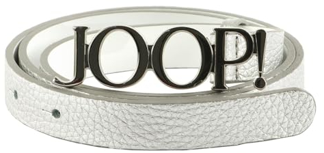 Joop! 2,0 CM Women's Cow Leather Belt W90 Silver