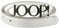 JOOP! 2,0 CM Women's Cow Leather Belt W90 Silver