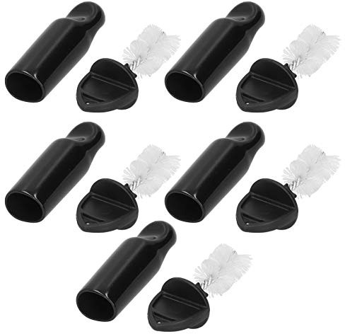 Kit de grifo de cerveza, 5 uds., cepillo de limpieza de grifo de cerveza y 5 uds., conjunto de cubiertas de grifo de cerveza de barril, accesorios para uso doméstico en Bar