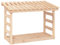 vidaXL Support pour Bois de Chauffage Porte-bûches Rangement Organisateur Stockage Support d'Empilage Cheminée 108x64,5x78 cm Bois de Pin