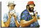 Puzzle 1000 Teile Bud Spencer und Terence Hill Poster Holzspielzeug für Erwachsene Dekompressionsspiel75*50cm