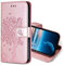 KANVOOS Coque pour iPhone 6 / iPhone 6s, Etui Protection Housse Premium en Cuir PU, Antichoc Étui à Rabat Portefeuille Flip Case pour iPhone 6 / iPhone 6s (Or Rose)
