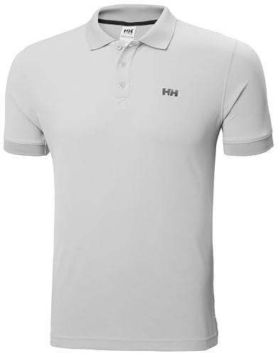 Helly Hansen Mens Driftline Polo, Grey Fog, S