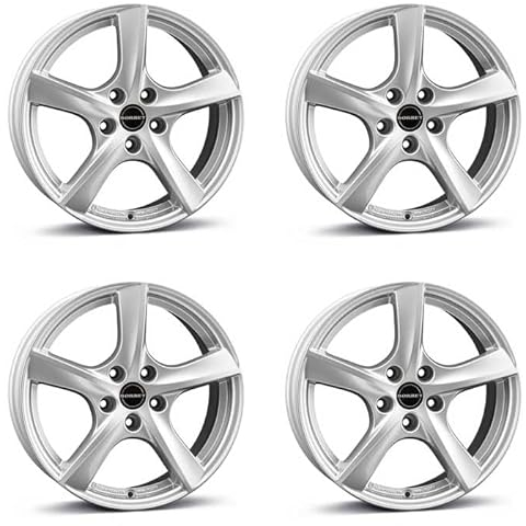 4x Borbet Felgen TL 5.5x15 ET46 5x112 brilliant silver kompatibel mit Mini Cabrio Clubman Cooper One