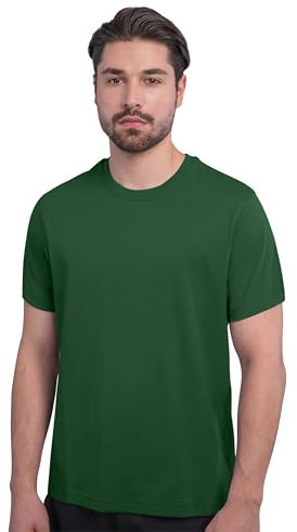 HRM Luxe Ronde M T-Shirt, Vert Bouteille, XXXXXL Homme