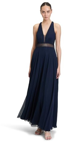 Vera Mont Damen Abendkleid mit Spitze