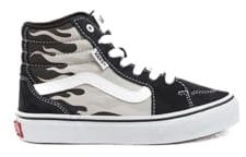 Vans Filmore Hi, Zapatillas para Unisex niños, Tonal Flames Grey/White, 36 EU