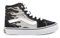 Vans Filmore Hi, Zapatillas para Unisex niños, Tonal Flames Grey/White, 36 EU