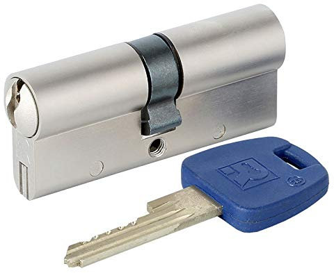 HESHUYAN SchließZylinder Standard Universal 60 65 70 80 85 90 95 MM Kupferschloss Kern Zylinder Sicherheitstür/Innenschloss Galle Zylinderschloss(95(40-55MM))
