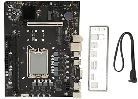 WiFi Gaming Motherboard, Motherboard for PC B760 M5, Stable Power, Compatible with VGA 3 SATA3.0, Desktop PC