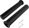 SUNMEG Olympic Adapter Sleeve 11 inch(2 PCS), Converts 1 Standard Weight Plate Posts/Bars to 2 Olympic Bars/Posts Heavy Duty Nylon for Workout