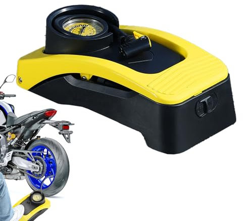 Yplkm Fußluftpumpe, Fußpumpe für Schlauchboote - Hochdruckbikebodenpumpe | Multifunktionale Doppelzylinder inblasbare Werkzeuge für Automobile, Motorrad, Boote