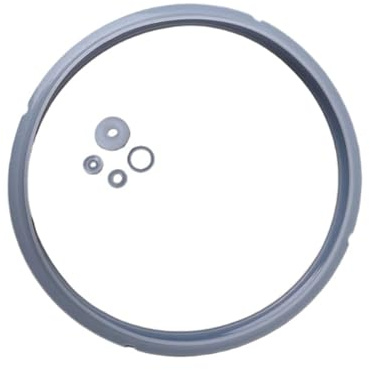 Silicone Sealing Ring, 20cm Silicone Rubber Gasket Sealing Ring for Pressure Cooker Parts 3-4L