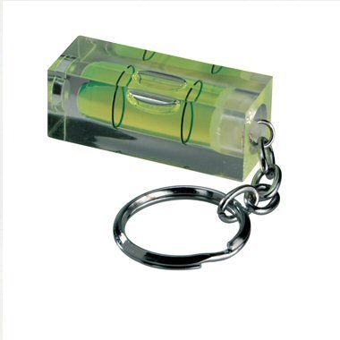 Ex-Pro Porte-clés Niveau à Bulle, Mini Version idéale pour la Maison, Le Bureau et Le Travail Excellent Cadeau Gadget.