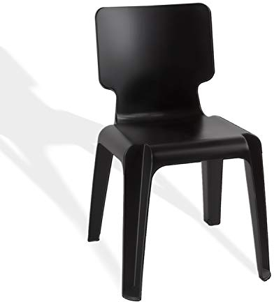 Metra Stapelstuhl, Kunststoff Stuhl Authentics Wait robust versch.Farben schwarz