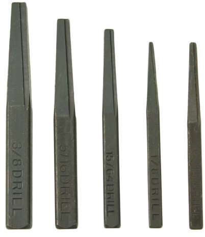 CTA Tools 9030 Fluted Screw Extractor Set, 5-Piece