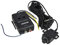 Scosche LOC2SL - Convertitore di uscita di linea con manopola di controllo remoto, convertitore RCA alto/basso a 2 canali, ideale per amplificatore subwoofer, convertitore di livello di linea per