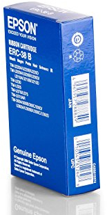 Epson Original C43S015374 / ERC-38-B, für SRP 270 Series Premium Nylonband, Schwarz