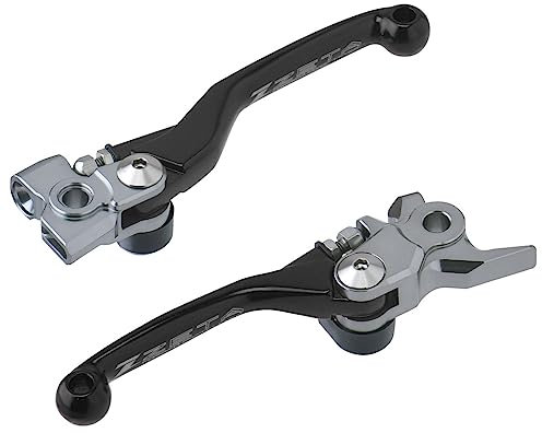 Zeta Racing Pivot Cluth and Brake Lever Set Black ZE44-4121