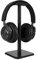 Geekria Aluminum Headphone Stand, Headset Holder, Desk Headphones Showing Display Hanger, Gaming Headset Hook Mount for Most Earphones (Black)