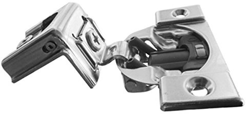 Blum 39C355B.20x6 1-1/4 Overlay Soft Close Cabinet Hinge, Nickel Plated Steel, Nickel Finish (Pack of 6)