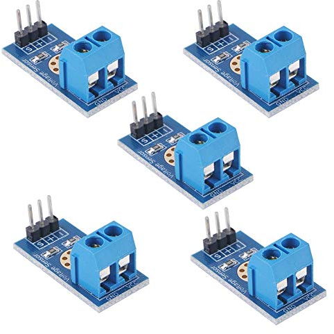 ARCELI DC0-25V Terminale sensore Tester di tensione per Arduino Raspberry Pi (confezione da 5 pezzi), Misurare fino a 25 V