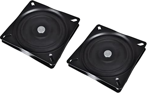 vidaXL 2X Drehteller Drehplatte für Bootssitz Boot Sitz Konsole Wohnmobil Auto LKW Caravan Standard 160x160x2,5mm 360° Drehung Stahl