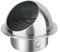 SENRISE Rejilla de ventilación Redonda de Acero Inoxidable para Rejilla de ventilación de Pared Exterior, Aire Fresco, Campana de Escape (100 mm)