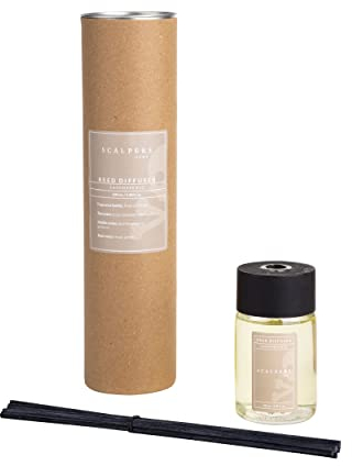 SCALPERS HOME | Ambientador Mikado con Aroma a Cachemir | Ambientador líquido de 100 ml con Varillas | Crea Ambientes Acogedores | Ambientadores de Hogar | Notas Exóticas de Madera
