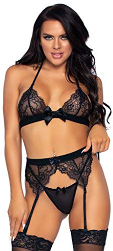 Leg Avenue BH- und Unterhose Sets-8163103001 Black L