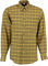 TOM COLLINS Herren Hemd Langarm Jagdhemd mit Button-Down Kragen Kreldo, Größe:43/44, Farbe:orange