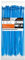 Oksdown Collier de Serrage en Nylon 200 mm × 3,6 mm Attache Câble Plastique Rilsan Serre Câbles, Bleu, Lot de 100 Pièces