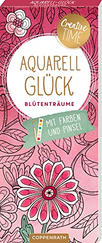 Aquarell-Glück: Blütenträume