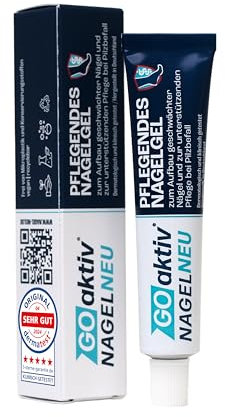 GOaktiv® NAGELNEU | Pflegendes Nagelgel | Zum Aufbau geschwächter Nägel und zur unterstützenden Pflege bei Pilzbefall | 20 ml