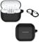 Lemxiee Flexible silicone case for Samsung Galaxy Buds 3 Pro/Buds 3 case,Protective cover for Samsung Galaxy Buds 3 Pro (2024) -Black