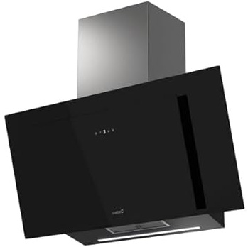 Cata THALASSA PRO Dunstabzugshaube, 900 GBK/G, Touchscreen-Display, digital, 6 Stufen, Förderleistung 842 m³/h, bürstenloser Motor, extra leise, LED, automatische Konnektivität, einfache Installation