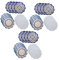 TOKIDNY Assiette Carton Dolce Vita 36 Pièces Assiettes De Fête Moules à Moule à Chinois Assiettes Assiettes De Vaisselle Plaque Assiettes Bleues Assiettes En Papier Bleu Assiettes Blanches