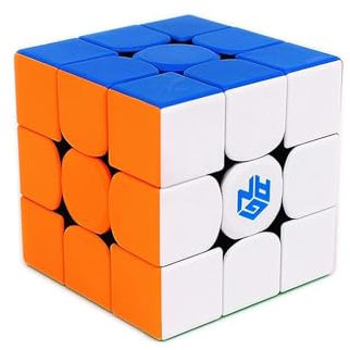 XMDCuber GAN 356 RS Speed Cube 3 x 3 Stickerless – Professioneller Geschwindigkeitswürfel 56 mm – Standard-Edition – ideal für Anfänger und Experten – GAN356 RS Klassisches Puzzle Würfel ohne