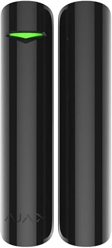 38100 Contatto Magnetico Senza Fili Nero Con Funzione Per Tapparelle E Protocollo Jeweller