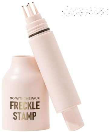 Penna Effetto Lentiggini Naturali, Freckle Stamp, Trucco Semi-Permanente per Finti Nei e Lentiggini, Impermeabile e Facile da Rimuovere, Adatto a Viso e Corpo, per Decorazioni Viso Artistiche