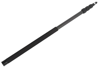 SALALIS 3.12m Telescoping Microphone Boom Pole Strong Carbon Fiber with Internal Cable for Professional Video
